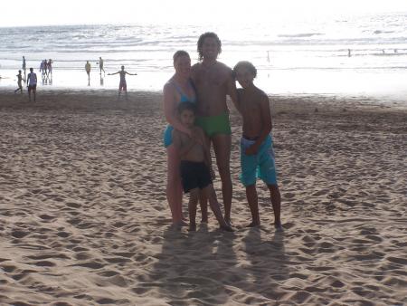 a la plage aussi lol